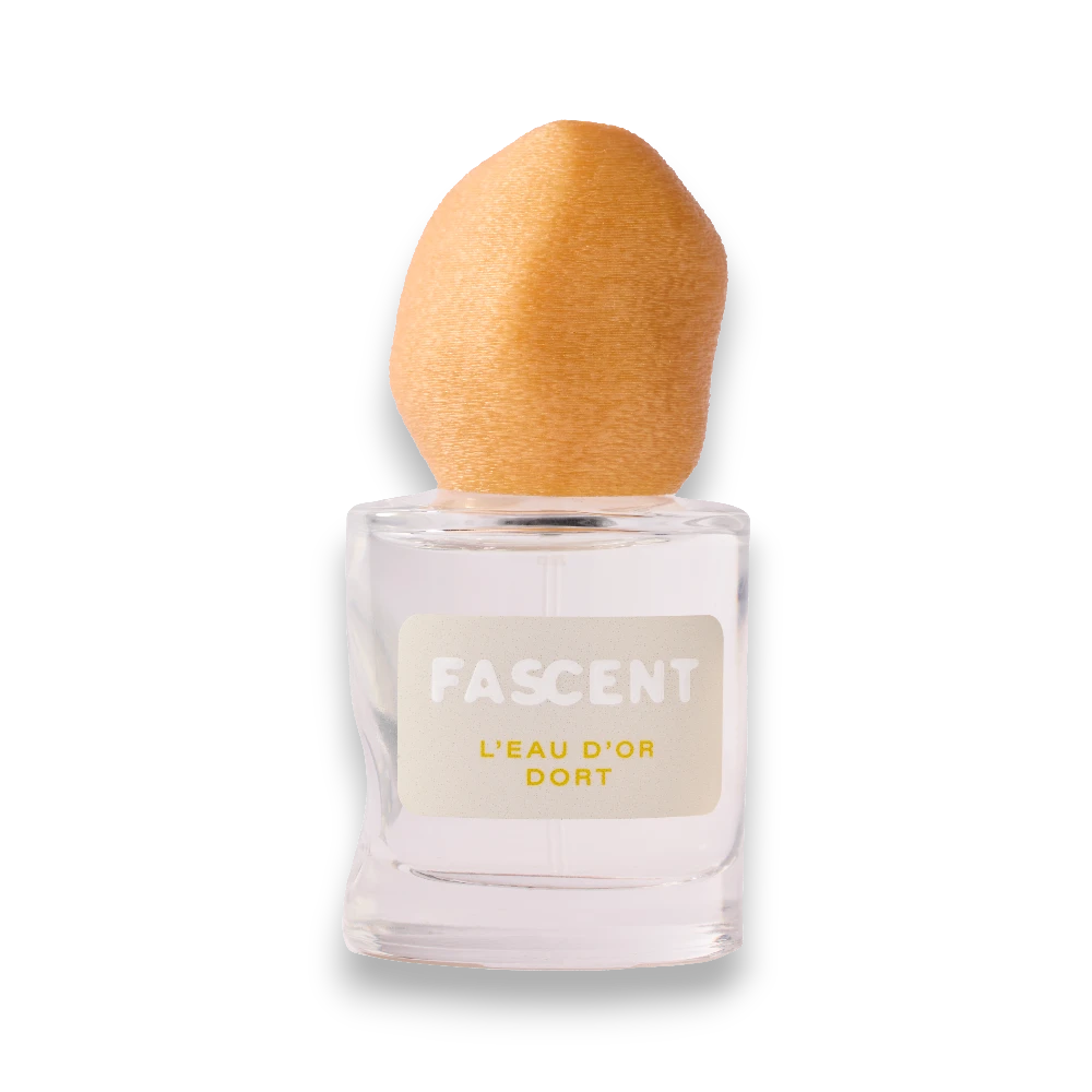 packshot fascent l'eau d'or dort