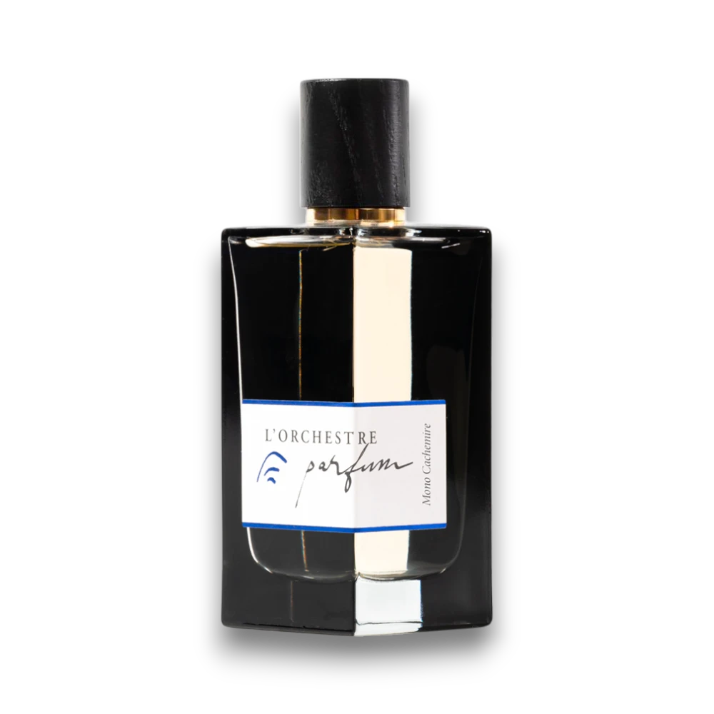 Packshot du parfum de niche de la maison l'orchestre parfum mono cachemire
