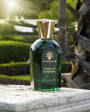 Parfum Cherry of Cashmere de la maison Les Princes du Golfe – flacon raffiné en verre transparent avec bouchon élégant, fragrance veloutée et sensuelle aux notes de cerise et de cachemire
