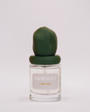 Flacon I Fig You de Fascent — parfum fruité-verdoie boisé, notes de thé vert, feuille de figue, agrumes, sauge, vé­tiver, bois de cèdre — alliance fraîche, végétale et soutenue pour un sillage naturel élégant