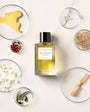 Flacon Neroli Botanica d’Essential Parfums — parfum aromatique floral unisexe mêlant curcuma chaud, gingembre et poivres en tête, cœur de néroli, jasmin sambac et fleur d’oranger, posé sur un fond de vétiver et bois de santal pour équilibre frais et enveloppant