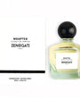 Flacon Noaptea de Zenogati — parfum unisexe aromatique-épicé mêlant la fraîcheur du pamplemousse, la feuille de violette et le poivre rose en tête, un cœur vibrant de thé noir, piment et girofle, sur un fond chaleureux d’ambre, musc et bois d’olivier pour une signature à la fois élégante, mystérieuse et envoûtante.
