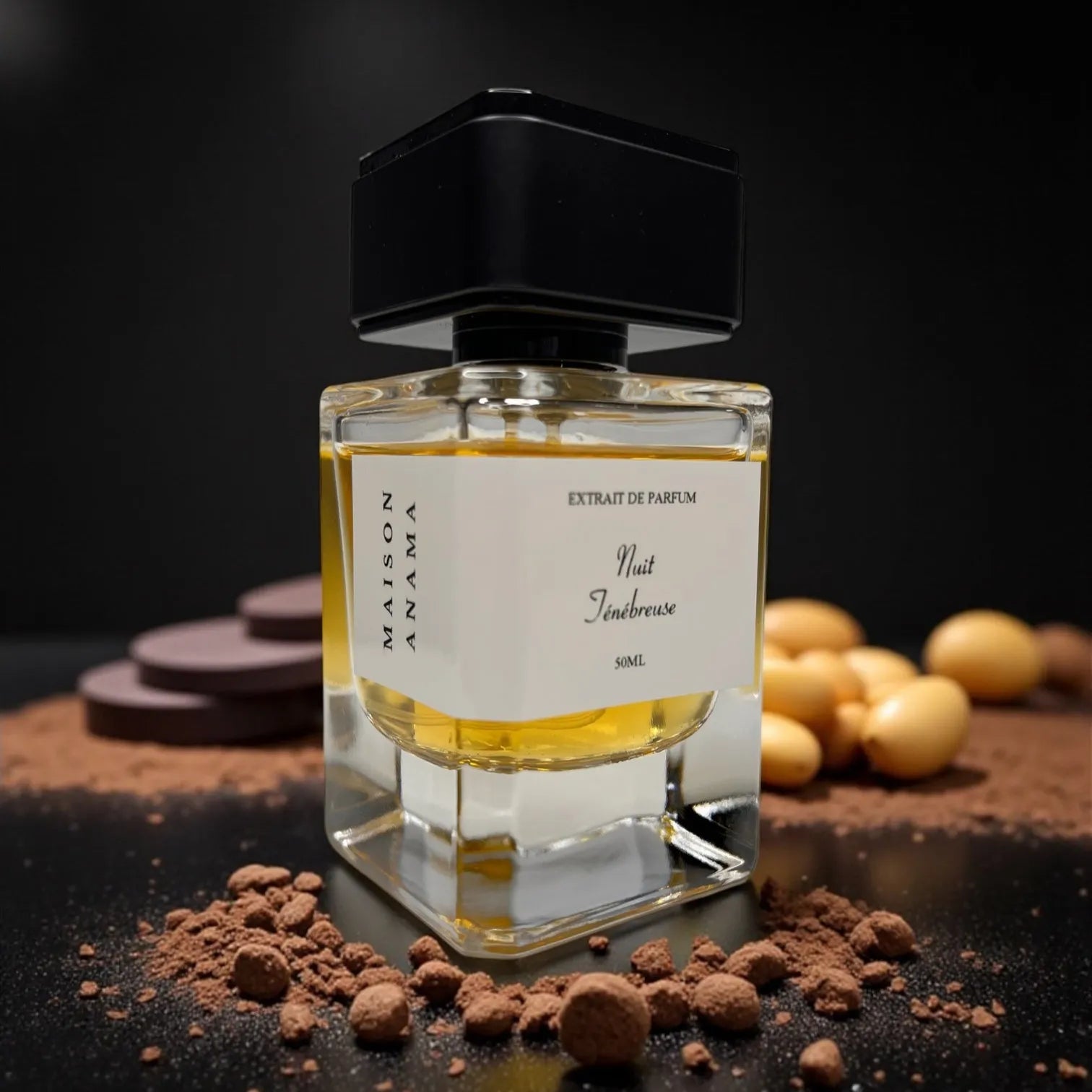 Parfum  Nuit Ténébreuse ANAMA - parfum de niche intense et mystérieux