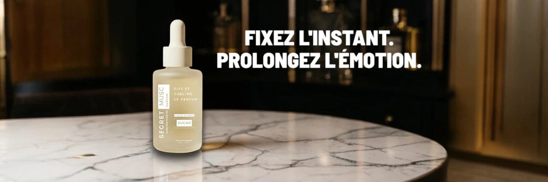 Secret musc fixateur de parfum invisible pour desktop