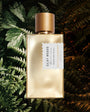 Flacon Silky Woods de Goldfield & Banks – parfum boisé gourmand unisexe mêlant safran, cannelle de Ceylan, oud australien, suède sensuelle, ylang-ylang, jasmin, vanille Tahitienne, bois de santal, feuille de tabac, musc et olibanum, créant un sillage chaud, riche et luxueux