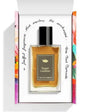 Flacon Sugar Leather de Une Nuit Nomade — parfum gourmand-cuir unisexe : ouverture épicée de cannelle et prune juteuse, cœur chaleureux d’amyris, fève tonka et patchouli, suivi d’un fond cuir profond, caramel riche et labdanum résineux pour un sillage sucré, racé et enveloppant.