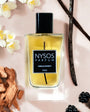 Flacon Vanille Divinity de Nysos Parfums : parfum gourmand vanillé, riche en vanille, touches gourmandes, musc doux, ambiance chaleureuse et enveloppante