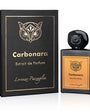 Flacon du parfum Carbonara de Lorenzo Pazzaglia, extrait épicé et crémeux.