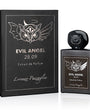 Flacon du parfum Evil Angel de Lorenzo Pazzaglia, extrait énigmatique au double caractère.